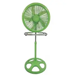 BOSSKO - VENTILADOR 18" DE 5 ASPAS, 3 EN 1 BK-8223VI VERDE