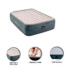 GENERICO - Cama Confortable para Dormitorio Color Gris Y+Gift Stickers