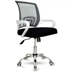 WATERLIFE - Silla De Oficina Ergonómica Modelo Nova- Negro y Blanco