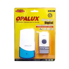 OPALUX - Timbre Inalámbrico 58 Melodías Alcance 100m RL-3818