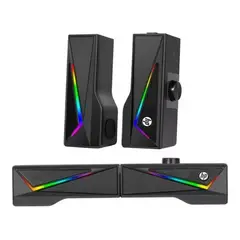 HP - Parlantes Gamer Desprendibles para PC RGB DHE-6005