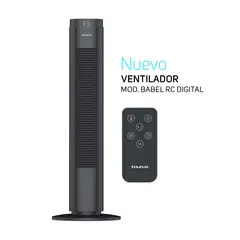 TAURUS - Ventilador Mod Babel RC Digital
