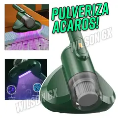 GENERICO - Aspiradora Inalámbrica Anti Ácaros de Mano con Luz UV Portatil