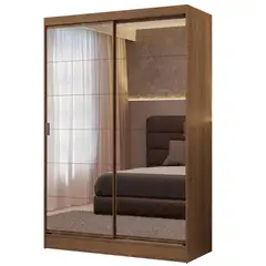 MADESA - Ropero Luke 2 Puertas Corredizas con Espejos