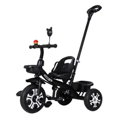 GENERICO - Triciclo Para Niños Bicicleta Coche - Negro