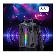 GENERICO - PARLANTE PORTATIL 6´5 CON MICRO INALAMBRICO