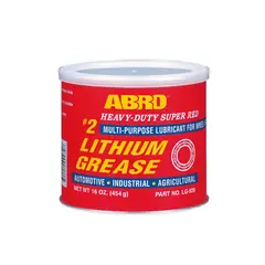 ABRO - Grasa de Litio Roja #2 LG-920 - 16 oz