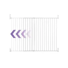 DREAMBABY - Reja Broadway Xtra-Wide & Xtra-Tall Gro-Gate® Blanco