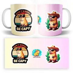 GENERICO - TAZA DE CAPIBARA 11oz - LQNN