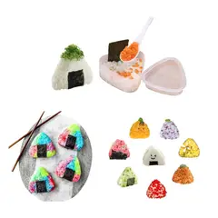 GENERICO - Molde De Arroz Triangular Para Onigiri Japones 2pza