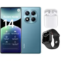 XIAOMI - Redmi Note 14 Pro 4G 256GB Azul + Audifonos + Smartwatch