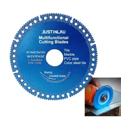 GENERICO - Disco Diamantado Corte Multimaterial Porcelanato Aluminio Pvc Vidrio