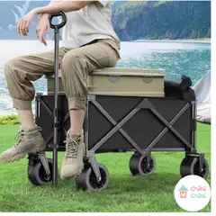 CHIBI CHIBI - Carrito plegable para llevar negro