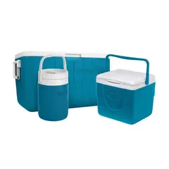 COLEMAN - TRICOMBO Cooler 48 Qt + Cooler 9 Qt + Galonera