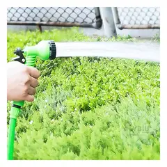 GENERICO - Manguera de Jardín Extralarga 30 M Verde Y+Regalo Agendita