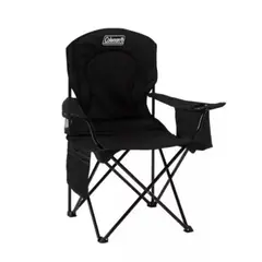 COLEMAN - Silla Quad con Cooler Negro
