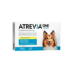 ATREVIA - Antipulgas para perros one 200mg de 10 a 20 kg