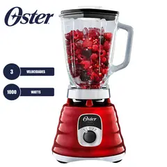 OSTER - Licuadora BLST4126R053 3 Vel Beehive Roja