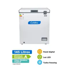 COLDEX - Congeladora 145LT CH05PLUS Blanco