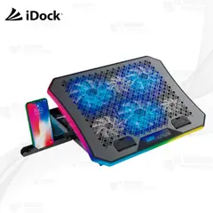 IDOCK - Cooler para Laptop Turbine II RGB