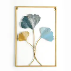 GENERICO - Adorno de Pared de Metal Estilo Elegante para tu Hogar N°3