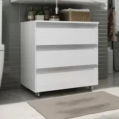 GENERICO - Gabinete de Baño Chinatsu Blanco R&R MUEBLES