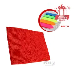 GENERICO - Piso Apto para Dormitorio Tono Rojo Y+Banderitas Adhesivas