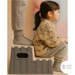CHIBI CHIBI - Escalera portátil para niños y adultos - Rosa
