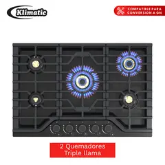 KLIMATIC - Cocina Empotrable a gas 5 Hornillas MASSIMA