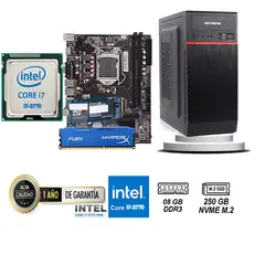 DATAONE - COMPUTADORA DE ESCRITORIO CORE I7 3770 8GB RAM 250 GB SSD M2