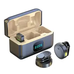 GENERICO - Micrófono inalámbrico USB C - 2 micrófonos 1 transmisor USB C