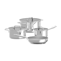 BERGHOFF - Juego de ollas de cocina DiNA Helix 7 piezas