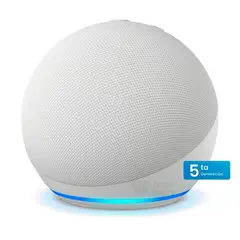 AMAZON - Parlante Alexa Echo Dot 5 Generación Smart Hub blanco