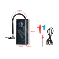 OEM - Compresor de Aire SCK619-5 Portátil Negro