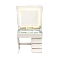 BH BARAKA HOME PREMIUM - Tocador Joyero Hoyvik con Espejo