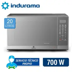 INDURAMA - Horno Microondas MWI-20TCRP 20L