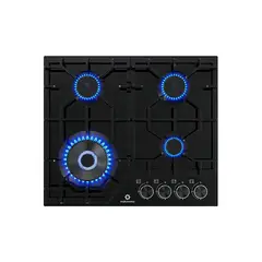 INDURAMA - Cocina Empotrable GLP EGASI-604CGNE 4 Hornillas