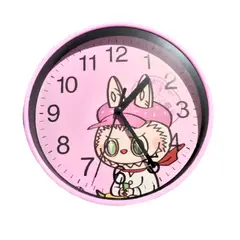 GENERICO - RELOJ ROSA DE PARED LABUBU