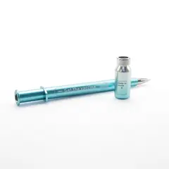 GENERICO - Rompe Ampolla Tipo Lapicero LED Estilo Metalizado Turquesa