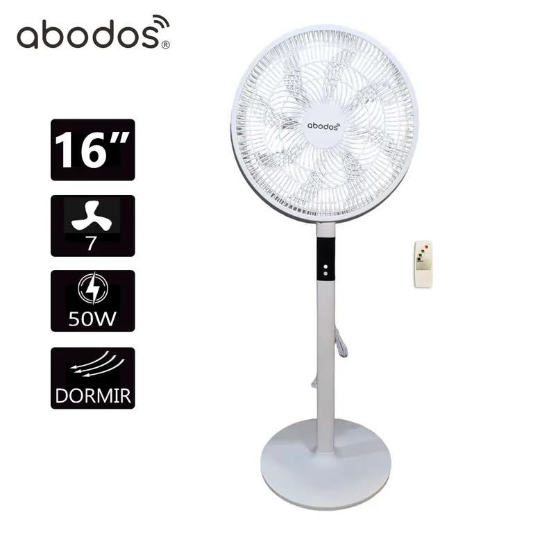 Ventialdor Pedestal 16 Pulgadas Con Control