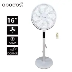 ABODOS - Ventialdor pedestal 16″ Con Control