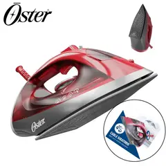 OSTER - PLANCHA DE VAPOR ROJA CON BASE DE CERAMICA GCSTBS6051