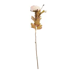 PANADECOR - Peonías en Vara Beige Pack de 2 Panorama Hogar