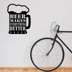 DORELINE - Accesorio de pared Beer Makes Everything Better