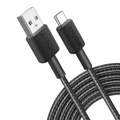 ANKER - Cable 322 Braided USB-A a USB-C Máxima Durabilidad 3 Metros