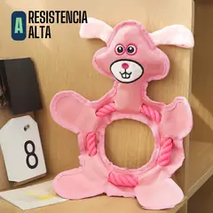 GENERICO - Juguete para perro mascota resistente con cuerda - conejo