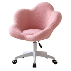 BUCKINGHAM - Silla Giratoria de Escritorio Oficina Flower Rosada