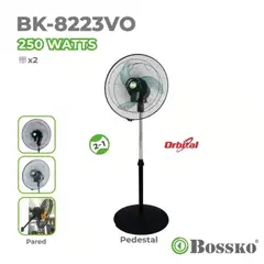 BOSSKO - Ventilador orbital 16 " BK-8223VO - Caja 2Unid