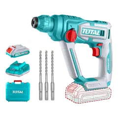 TOTAL TOOLS - Rotomartillo SDS Plus 1.5 Joules 20v incluye bateria y cargador Total