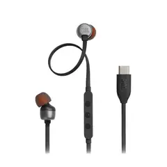 JBL - Audifonos Tune 310c Pure Bass Conectividad Usb-C CMicro Negro